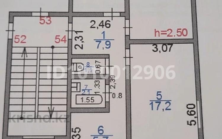 3-комнатная квартира · 62.4 м² · 3/5 этаж, Мусы-Жалиля 25 за 18.5 млн ₸ в Жезказгане — фото 2