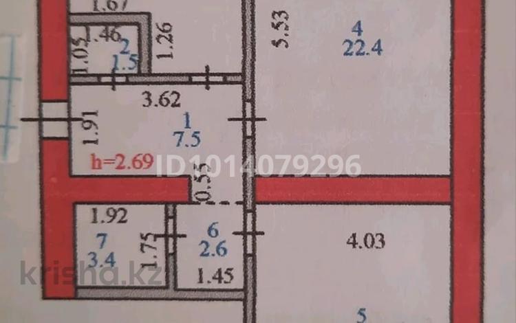 2-бөлмелі пәтер · 75.6 м² · 7/9 қабат, Янушкевича1 1, бағасы: 37 млн ₸ в Астане, р-н Байконур — фото 10