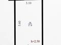 1-бөлмелі пәтер · 17.4 м² · 2/5 қабат, Район Юбилейный, бағасы: 2.9 млн ₸ в Уральске