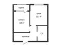 1-комнатная квартира · 41 м² · 9/10 этаж, Каныша Сатпаева 82/9 за 21.5 млн ₸ в Усть-Каменогорске — фото 13