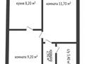 2-комнатная квартира · 36 м² · 1/5 этаж, мкр Жилгородок, Бейбитшилик 49 за 7.6 млн ₸ в Актобе — фото 9