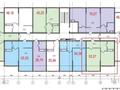 2-комнатная квартира · 53.27 м² · 8/9 этаж, мкр Кайрат, Сыбызгы 100 за 22.5 млн ₸ в Алматы, Турксибский р-н