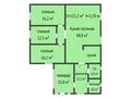Жеке үй · 4 бөлме · 115.5 м² · 7.5 жүзд., Бородина 55, бағасы: 85 млн ₸ в Костанае — фото 22