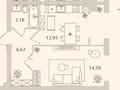 1-комнатная квартира · 38 м² · 4/5 этаж, Мустафа Шокай за 22 млн ₸ в Шымкенте