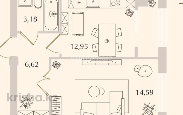 1-комнатная квартира · 38 м² · 4/5 этаж, Мустафа Шокай за 22 млн ₸ в Шымкенте — фото 2