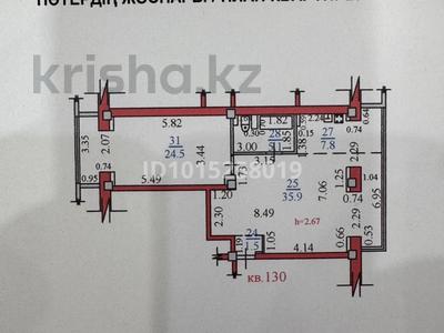 2-комнатная квартира · 75 м² · 4/8 этаж, Сейфулина 510 — Кабанбай батыра за 69 млн ₸ в Алматы