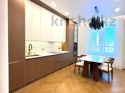 3-бөлмелі пәтер · 105 м² · 16/20 қабат, Турар Рыскулов 9, бағасы: 123 млн ₸ в Астане, Есильский р-н