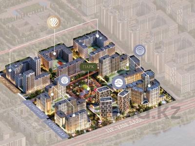 3-комнатная квартира · 88.49 м² · 6/17 этаж, Пр. Улы Дала, между ул. Толе би и ул. Ч. Айтматова 34 за ~ 34.5 млн ₸ в Астане, Нура р-н