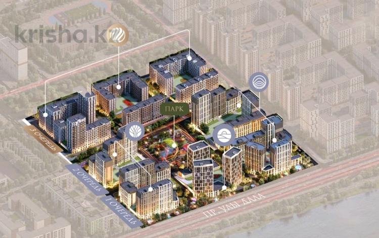 3-комнатная квартира · 88.49 м² · 6/17 этаж, Пр. Улы Дала, между ул. Толе би и ул. Ч. Айтматова 34 за ~ 34.5 млн ₸ в Астане, Нура р-н — фото 2