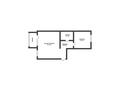 2-бөлмелі пәтер · 53.7 м² · 6/6 қабат, Садовая 71а, бағасы: ~ 18.8 млн ₸ в Костанае — фото 3