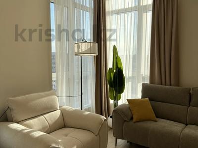 1-комнатная квартира · 49.4 м² · 17/21 этаж, Акмешит 1 — ABU DHABI PLAZA за 37 000 ₸ в Астане, Есильский р-н