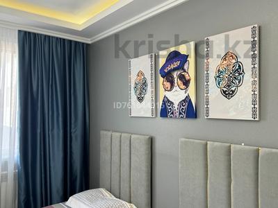 2-комнатная квартира · 70 м² · 2/14 этаж, Кабанбай батыра 48 — LRT станция Дворец Единоборств,Онкоцентр,кардиоцентр,Астана,Барыс арена за 25 000 ₸ в Есильский р-н