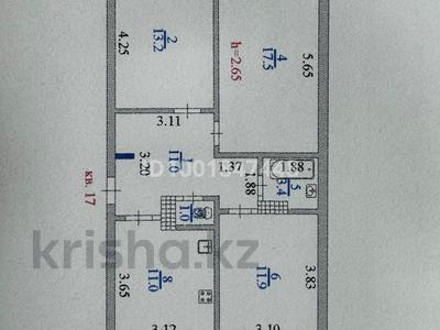 3-комнатная квартира · 71 м² · 1/5 этаж, мкр Аксай-3Б 3 — Толе би-Яссауй за 46 млн 〒 в Алматы, Ауэзовский р-н