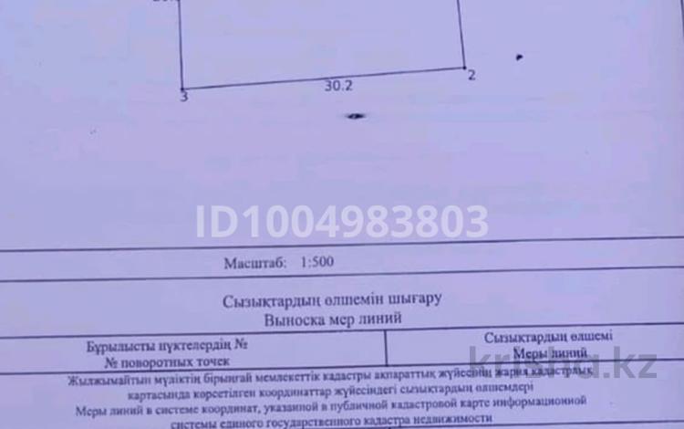 Участок · 6 соток, 1 линия 41 участок за 1.4 млн ₸ в Турарских дач — фото 2