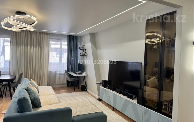 3-комнатная квартира · 90 м² · 2/9 этаж, Аскарова Асанбая 21 за 87 млн ₸ в Алматы, Наурызбайский р-н — фото 2