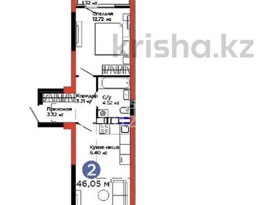 1-бөлмелі пәтер · 46 м² · 3/11 қабат, Ақжар ш/а. 5б — Зиманова, бағасы: 39 млн ₸ в Алматы, Наурызбайский р-н