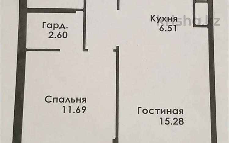 2-комнатная квартира · 48 м² · 5/12 этаж, Макатаева - Байтурсынова 129/1 за 37.7 млн ₸ в Алматы, Алмалинский р-н — фото 2