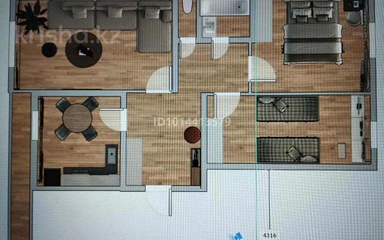 3-бөлмелі пәтер · 68.8 м² · 4/5 қабат, Айтиева 70, бағасы: 22 млн ₸ в Уральске — фото 2