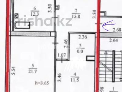2-бөлмелі пәтер · 67.5 м² · 1/15 қабат, Толе би 273/5, бағасы: 38 млн ₸ в Алматы, Алмалинский р-н