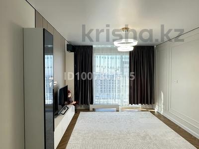 1-комнатная квартира · 48.5 м² · 14/45 этаж, 18-й микрорайон, Рыскулова 33 за 350 000 〒 в Шымкенте, Аль-Фарабийский р-н