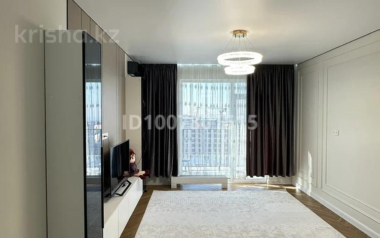 1-комнатная квартира · 48.5 м² · 14/45 этаж, 18-й микрорайон, Рыскулова 33 за 350 000 〒 в Шымкенте, Аль-Фарабийский р-н — фото 2