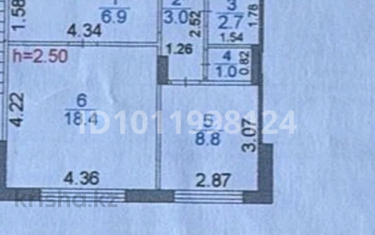 1-комнатная квартира · 41 м² · 1/9 этаж, Мкр. Голубые Пруды 6 за 13.5 млн ₸ в Караганде — фото 2