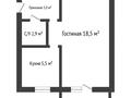 1-комнатная квартира · 30.5 м² · 2/5 этаж, Айтеке би за 7.8 млн ₸ в Актобе — фото 12