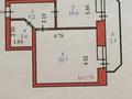 1-комнатная квартира · 47.36 м² · 8/10 этаж, Сейфуллина 4/2 — Сейфулина- Сарыарка за 24 млн ₸ в Астане, Сарыарка р-н — фото 5