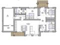 Отдельный дом · 4 комнаты · 190 м² · 10 сот., Кажымукан 11 — Жангильдина- Абая за 86.9 млн ₸ в Косшы — фото 3
