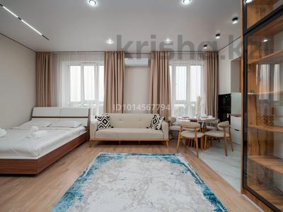 1-комнатная квартира · 40 м² · 3/12 этаж, Си Синхая 17 — Жарокова за 23 000 ₸ в Алматы, Бостандыкский р-н