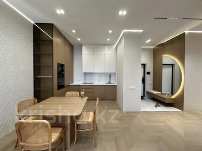 3-бөлмелі пәтер · 90 м² · 2/3 қабат, Кажымукана 109 — Бц Нурлы Тау, Dostyk Plaza, бағасы: 1.3 млн ₸ в Алматы, Медеуский р-н