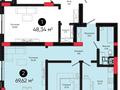 2-бөлмелі пәтер · 70 м² · 8/9 қабат, Толе Би 35/1, бағасы: 42.5 млн ₸ в Астане, Нура р-н — фото 11