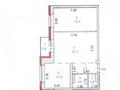 2-комнатная квартира · 58.7 м² · 12/15 этаж, Карталинская 18/1 за 23.5 млн ₸ в Астане, Сарыарка р-н