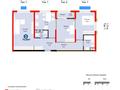 1-бөлмелі пәтер · 75.25 м² · 6/6 қабат, Бауыржана Момышулы 11/14а — Ниже себестоимости цена, бағасы: 45 млн ₸ в Алматы, Алатауский р-н