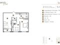 2-комнатная квартира · 54.4 м² · 16/16 этаж, Пр. Мангилик ел, напротив республиканской мечети за ~ 32.2 млн ₸ в Астане — фото 2