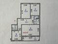 3-комнатная квартира · 78.1 м² · 1/9 этаж, Микрорайон Аэропорт 1, Герасимова 38 за 37 млн ₸ в Костанае — фото 17
