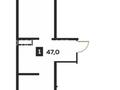 2-бөлмелі пәтер · 47 м² · 1/9 қабат, Кульджинский тракт 153/54 — Бухтарминская, бағасы: 35 млн ₸ в Алматы, Турксибский р-н — фото 7