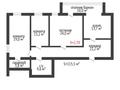 3-комнатная квартира · 115 м² · 3/6 этаж, мкр Шанхай, Санкибай батыра — Возле бани Люкс за 33 млн ₸ в Актобе — фото 22
