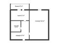 1-комнатная квартира · 33.7 м² · 2/6 этаж, Карагул Батыра за 10.8 млн ₸ в Актобе — фото 9