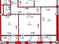 3-комнатная квартира · 125 м² · 4/8 этаж, мкр Шубар, Акмешит 1 за 130 млн ₸ в Астане, Есильский р-н — фото 19