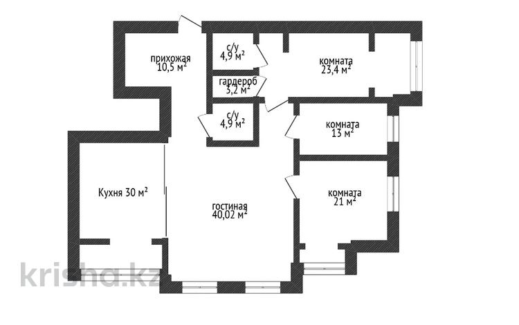 4-бөлмелі пәтер · 164 м² · 6/7 қабат, мкр. Алтын орда, бағасы: 122 млн ₸ в Актобе — фото 38