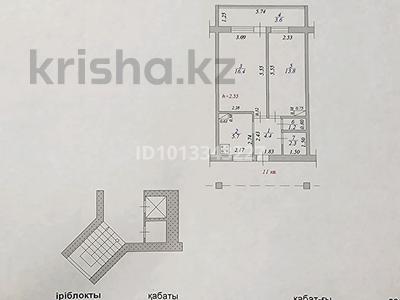 2-комнатная квартира · 47.4 м² · 1/7 этаж, 9-й мкр 18 за 120 000 ₸ в Актау