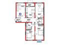 4-комнатная квартира · 113.22 м², Тараз 8/1 за ~ 62.3 млн 〒 в Алматы, Турксибский р-н — фото 3