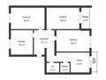 4-комнатная квартира · 110.8 м² · 2/5 этаж, Акан Сери за 35.5 млн ₸ в Кокшетау — фото 12