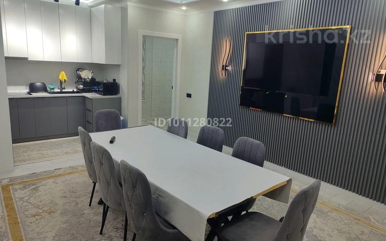 3-комнатная квартира · 77 м² · 3/12 этаж, мкр Шымсити, Туркия 1/10 — Атлант жк блок 2 за 45 млн ₸ в Шымкенте, Абайский р-н — фото 2