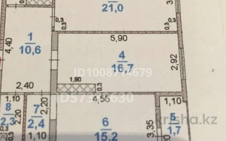 2-комнатная квартира · 75 м² · 7/9 этаж, мкр Нурсат 172Б за 36 млн ₸ в Шымкенте, Каратауский р-н — фото 7