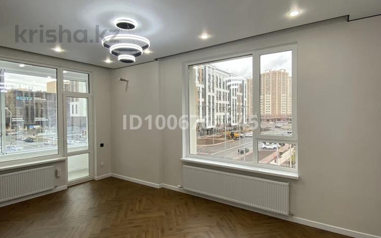 3-комнатная квартира · 74 м² · 3/14 этаж, Е-899 5 — За Хан-Шатыром за 67.5 млн 〒 в Астане, Нура р-н — фото 2