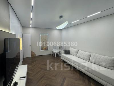 3-комнатная квартира · 90 м² · 3/12 этаж, мкр Гажайып 5/3 — Монке би за 75 млн 〒 в Алматы, Алатауский р-н