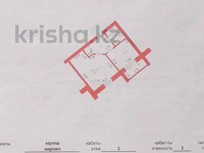 1-комнатная квартира · 44.6 м² · 3/3 этаж, Нур Актобе за 13 млн ₸