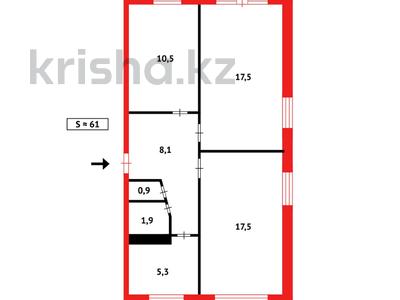 3-комнатная квартира · 61.3 м² · 3/5 этаж, Пр. Республики за 11 млн 〒 в Темиртау